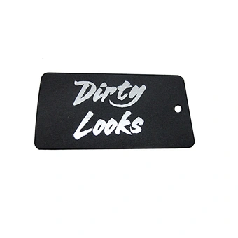 luxury custom gold stamping hang tags with logo Design fashion garment paper hang tag embossed clothing swing tag with string